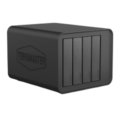 שרת אחסון Terramaster F4-424 4-BAY NAS N97 8GB DDR5 2.5GbE