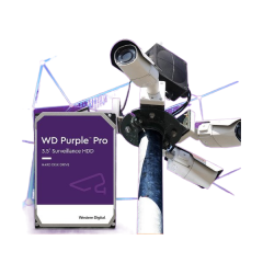דיסק פנימי Western Digital 14TB Purple Pro SATA III 7200RPM 3.5