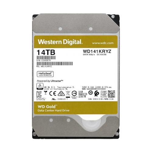 דיסק Western Digital 14TB Gold Enterprise HDD 7200RPM 512MB Cache