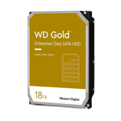 דיסק קשיח פנימי לנייח WD GOLD 18TB 512MB 7200rpm 3.5 SATA3 6GB/PS