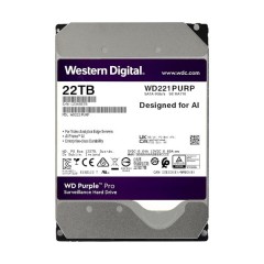 דיסק WD 22TB PURPLE Pro Survailance 512MB Cache 7200 rpm SATA III