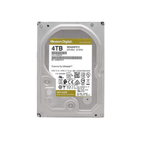 דיסק קשיח פנימי לנייח WD 4TB Gold Enterprise 256MB Cache 7200RPM
