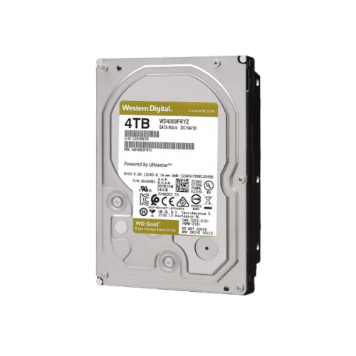 דיסק קשיח פנימי לנייח WD 4TB Gold Enterprise 256MB Cache 7200RPM
