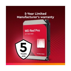 דיסק פנימי WD Red PRO NAS 4TB HDD 7200RPM 256MB Cache SATA III