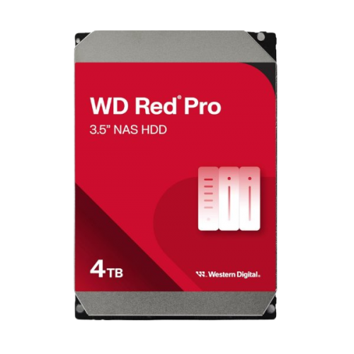 דיסק פנימי WD Red PRO NAS 4TB HDD 7200RPM 256MB Cache SATA III