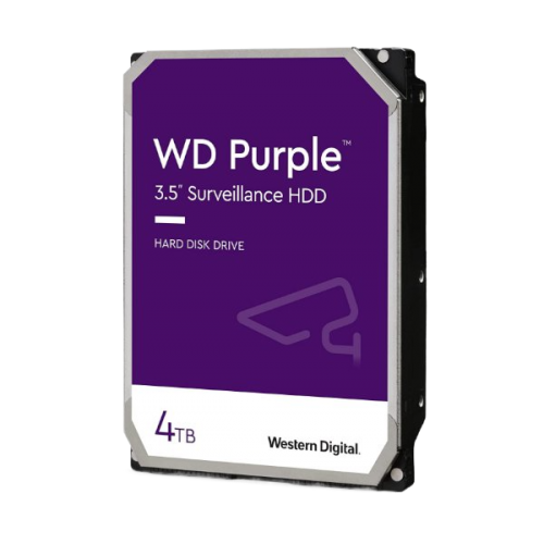 דיסק קשיח פנימי לנייח WD 4TB Purple 5400rpm 128MB 3.5