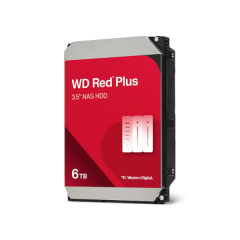 דיסק פנימי WD Red Plus 6TB NAS HDD 3.5 5400RPM SATA III