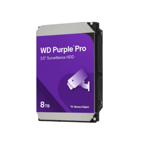 דיסק לנייח 3.5 Western Digital 8TB Purple PRO 7200RPM 256MB Cache