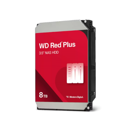 דיסק פנימי WD Red Plus 8TB NAS HDD 3.5 5640RPM SATA III