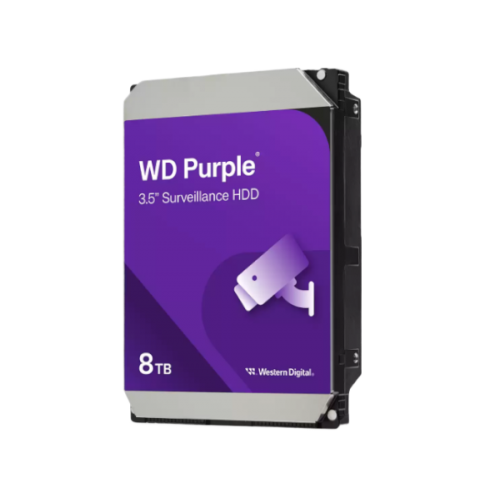 דיסק קשיח פנימי לנייח WD 8TB Purple 5400rpm 256MB 3.5 SATA III
