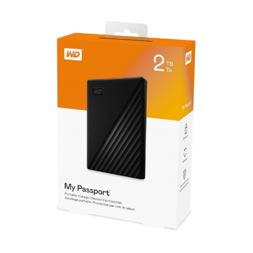 דיסק חיצוני Western Digital My Passport 2TB 2.5 USB 3.2 GEN1
