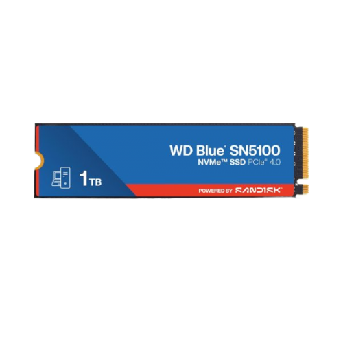 דיסק פנימי WD BLUE SN5100 1TB Gen4.0 Up to 7100MB/S Read 2280