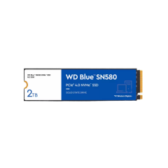 דיסק פנימי WD Blue SN580 2TB Nvme Gen4 2280 Up to 4150MB/s
