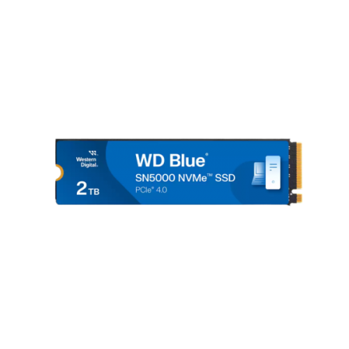 דיסק פנימי WD Blue SN5000 NVMe SSD 2TB PCIe Gen4X4 2280