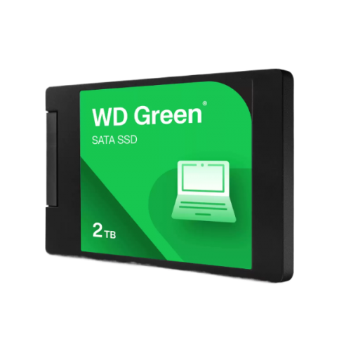 דיסק פנימי WD Green 2TB SATA III SSD 2.5 up to 545MB/s Read