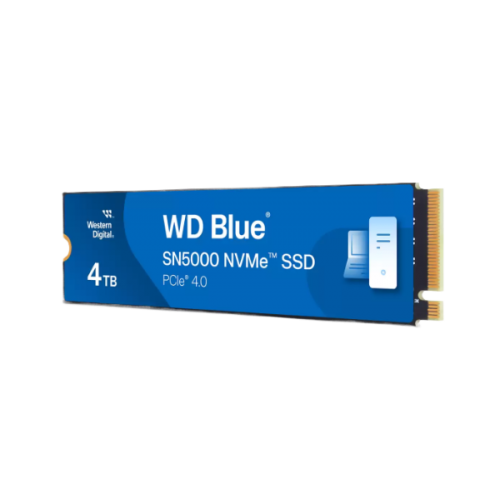 דיסק פנימי WD Blue SN5000 NVMe SSD 4TB PCIe Gen4X4 2280