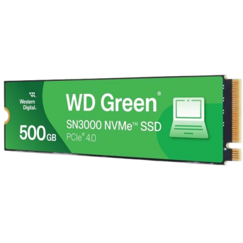 דיסק פנימי WD SN3000 500GB Gen 4X4 NVME Read-5000 Write-4100