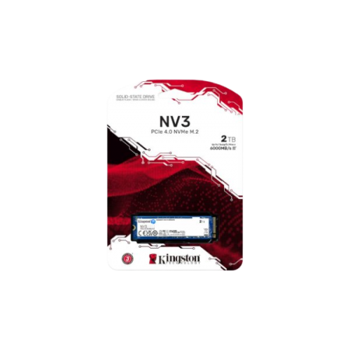 דיסק פנימי Kingston NV3 2TB NVME GEN 4.0 M.2 2280 6000/5000Mb/s