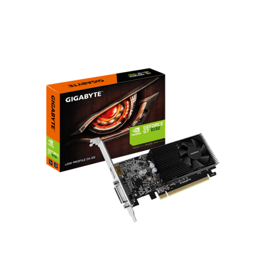כרטיס מסך Gigabyte GT 1030 2GB DDR4 DVI HDMI Low Profile