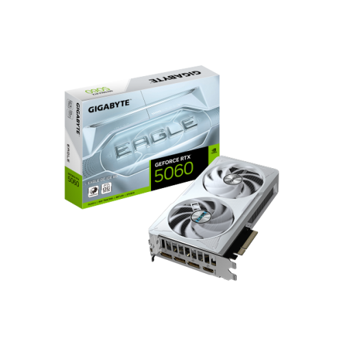 כרטיס מסך Gigabyte GeForce RTX 5060 EAGLE ICE 8GB