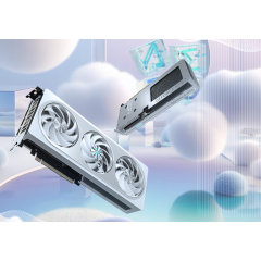 כרטיס מסך Gigabyte RTX 5060 Ti AERO OC 16GB white