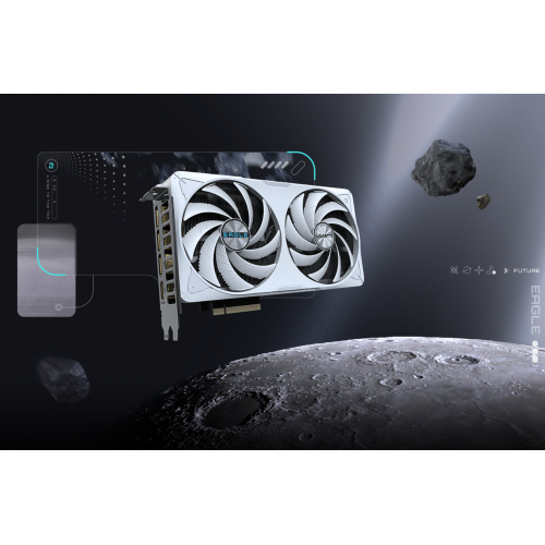 כרטיס מסך Gigabyte RTX 5060 Ti Eagle OC ICE 16GB White
