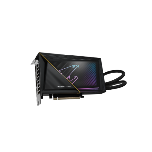 כ.מסך AORUS GeForce RTX 5080 XTREME WATERFORCE 16G 360MM RADIATOR