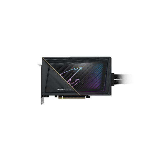 כ.מסך AORUS GeForce RTX 5080 XTREME WATERFORCE 16G 360MM RADIATOR