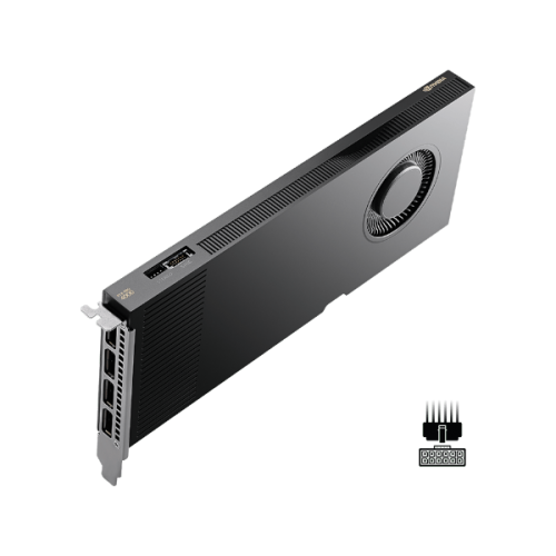 כ. מסך PNY NVIDIA RTX PRO 4000 Blackwell GPU 24GB 8960 Cuda Cores