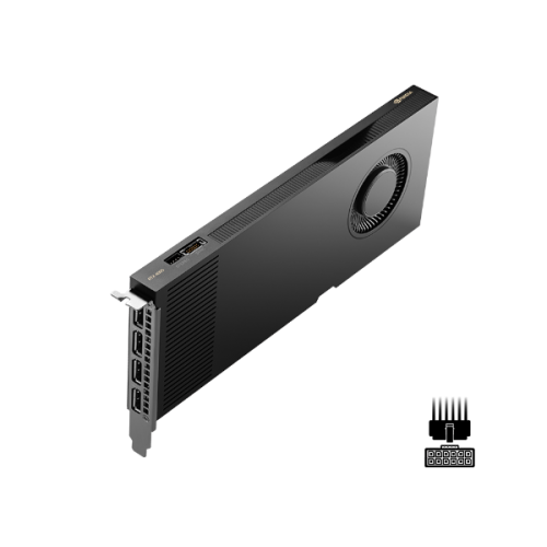 כ.מסך PNY NVIDIA RTX 4000 ADA 20GB 327.6 TFLOPS Tensor Core