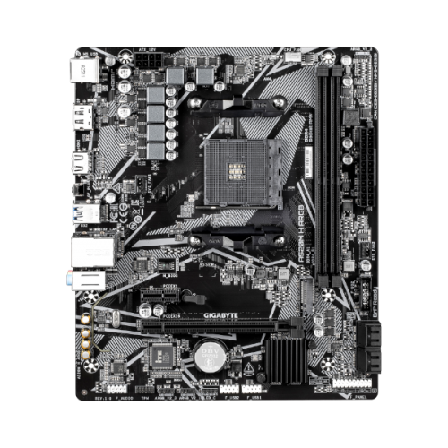 לוח אם Gigabyte A520M H ARGB AM4 DDR4 Micro-Atx HDMI DP