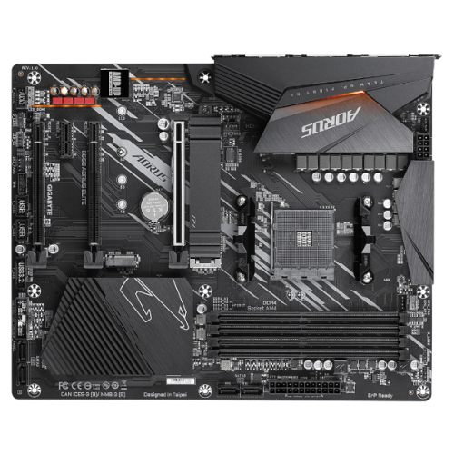 לוח אם למעבדי Gigabyte B550 AORUS ELITE V2 rev 1.5 AMD AM4