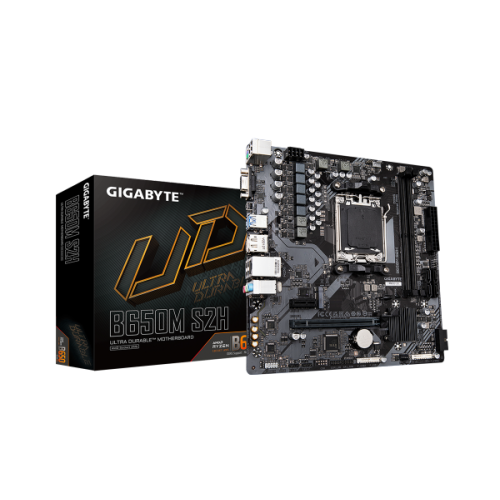 לוח Gigabyte B650M S2H 1.4 AM5 Micro-Atx DDR5 DP HDMI AMD
