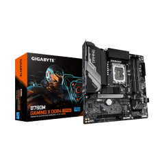 לוח Gigabyte B760M GAMING X DDR4 Gen 5 PCIE5.0 Micro-ATX LGA1700