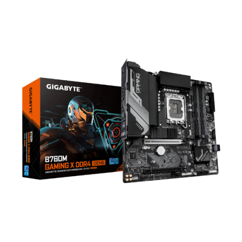 לוח Gigabyte B760M GAMING X DDR4 Gen 5 PCIE5.0 Micro-ATX LGA1700