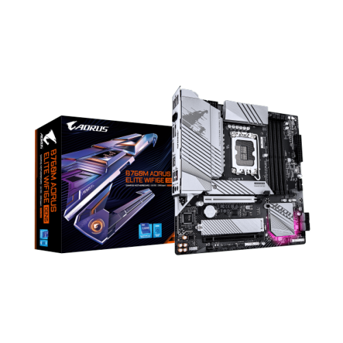 לוח Gigabyte B760M AORUS ELITE WIFI 6E GEN 5 mATX BT