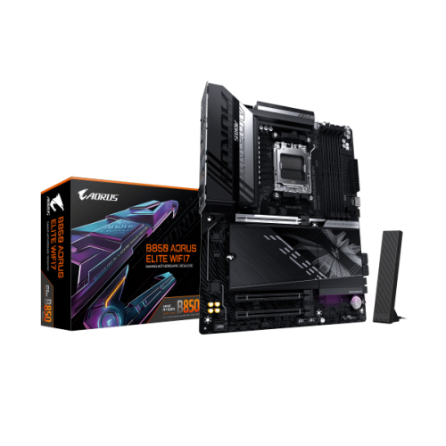 לוח אם GIGABYTE B850 AORUS ELITE WIFI7 ATX DDR5 AM5 BT 2.5GBE LAN