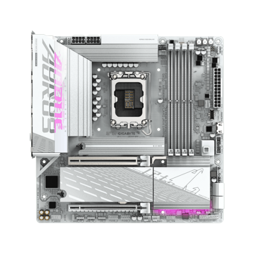 לוח למעבד דור 15 Gigabyte B860M AORUS ELITE WIFI6E ICE ATX 2.5GB