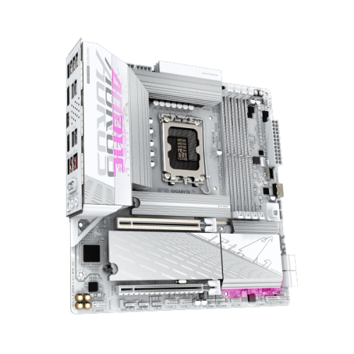 לוח למעבד דור 15 Gigabyte B860M AORUS ELITE WIFI6E ICE ATX 2.5GB