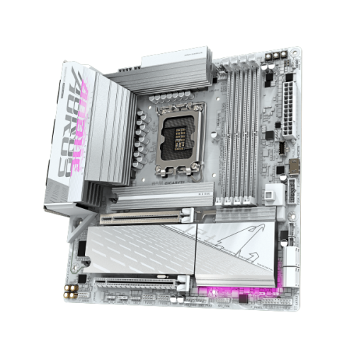 לוח למעבד דור 15 Gigabyte B860M AORUS ELITE WIFI6E ICE ATX 2.5GB