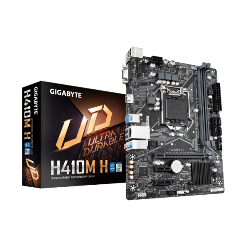 לוח אם מתוקן לאינטל דור 10 Gigabyte H410M H Micro-ATX LGA1200