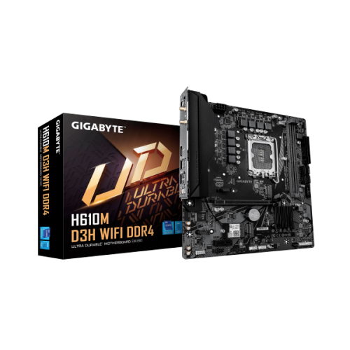 לוח אם Gigabyte H610M D3H WIFI DDR4 M-ATX 2x M.2 BT LGA1700
