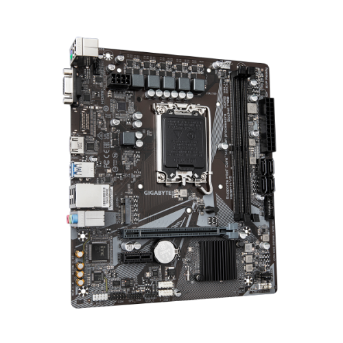 לוח לאינטל דור 12-14 Gigabyte H610M H V2 DDR5 VGA HDMI