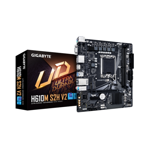 לוח למעבדי אינטל Gigabyte H610M S2H V2 Micro-ATX DDR5