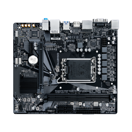 לוח למעבדי אינטל Gigabyte H610M S2H V2 Micro-ATX DDR5