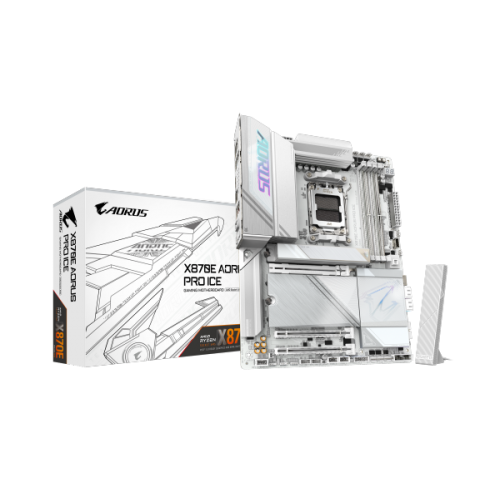 לוח אם GIGABYTE X870E AORUS PRO ICE X3D WIFI7 ATX DDR5 AM5