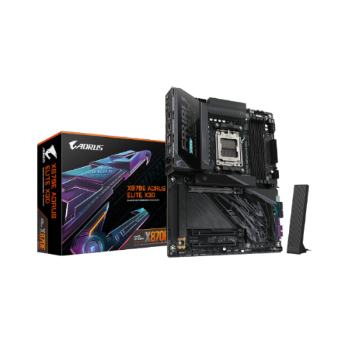 לוח אם Gigabyte X870E AORUS ELITE X3D DDR5 AM5 ATX WIFI7