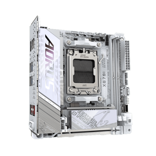 לוח אם GIGABYTE X870I AORUS PRO ICE MINI-ITX DDR5 AM5 BT 2.5GBE