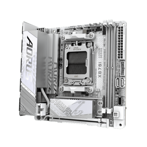 לוח אם GIGABYTE X870I AORUS PRO ICE MINI-ITX DDR5 AM5 BT 2.5GBE