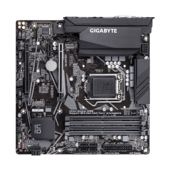לוח אם משופץ דור 10 Gigabyte Z490M Micro-ATX DVI HDMI DP
